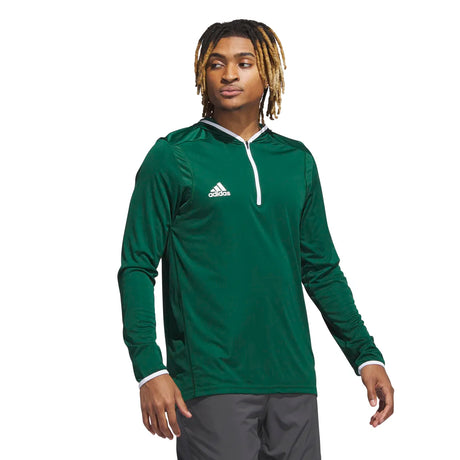adidas Men's Team Issue Hooded Long Sleeve T-Shirt Mens Apparel Sweatshirts & Fleece