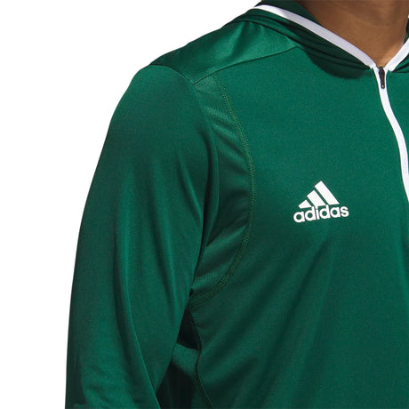 adidas Men's Team Issue Hooded Long Sleeve T-Shirt Mens Apparel Sweatshirts & Fleece