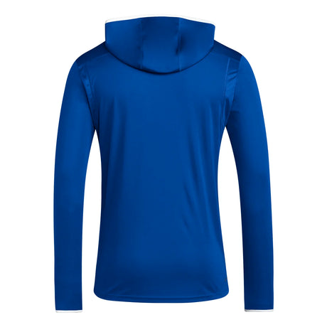 adidas Men's Team Issue Hooded Long Sleeve T-Shirt Mens Apparel Sweatshirts & Fleece