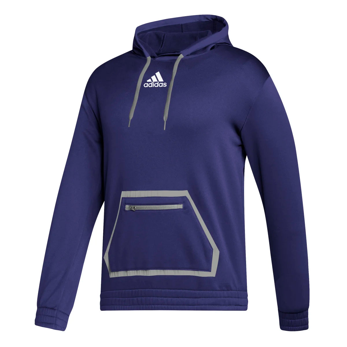 adidas Men's Team Issue Pull Over Hoodie Mens Apparel Sweatshirts & Fleece