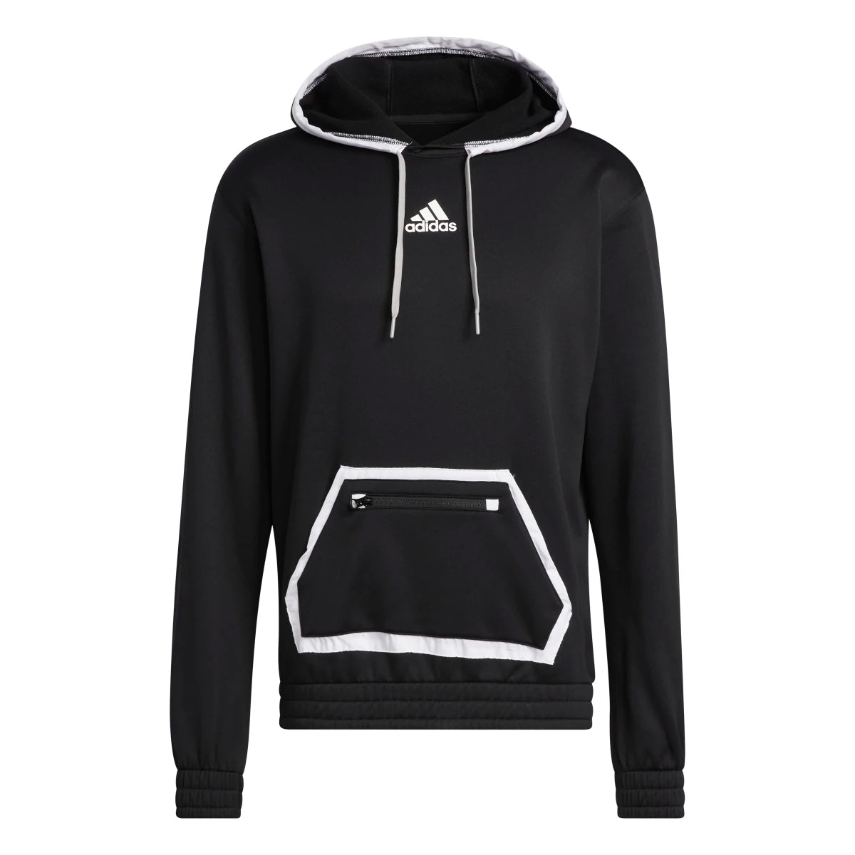 adidas Men's Team Issue Pull Over Hoodie Mens Apparel Sweatshirts & Fleece