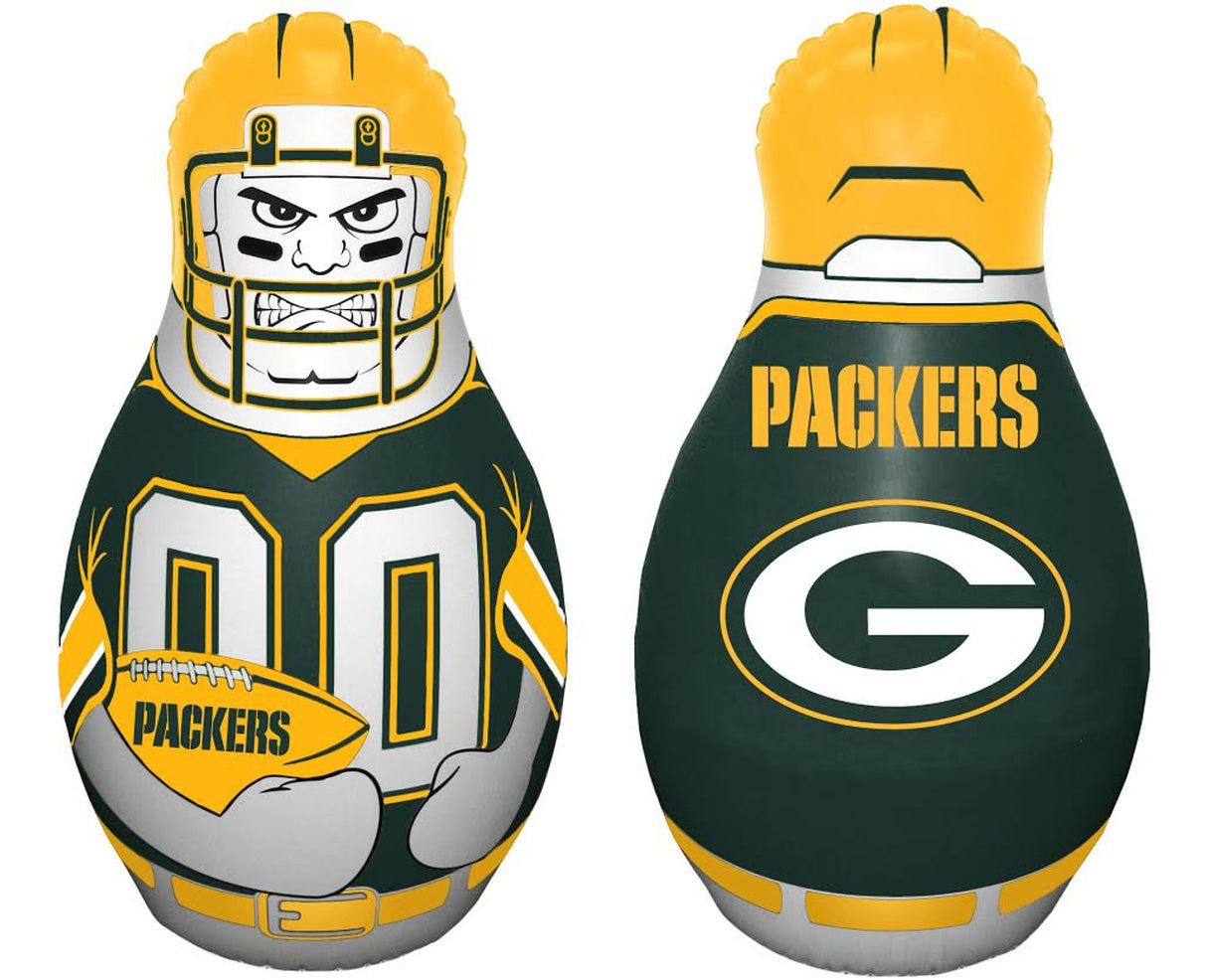 Fremont Die Green Bay Packers Tackle Buddy Punching Bag Fan Gear NFL Green Bay Packers