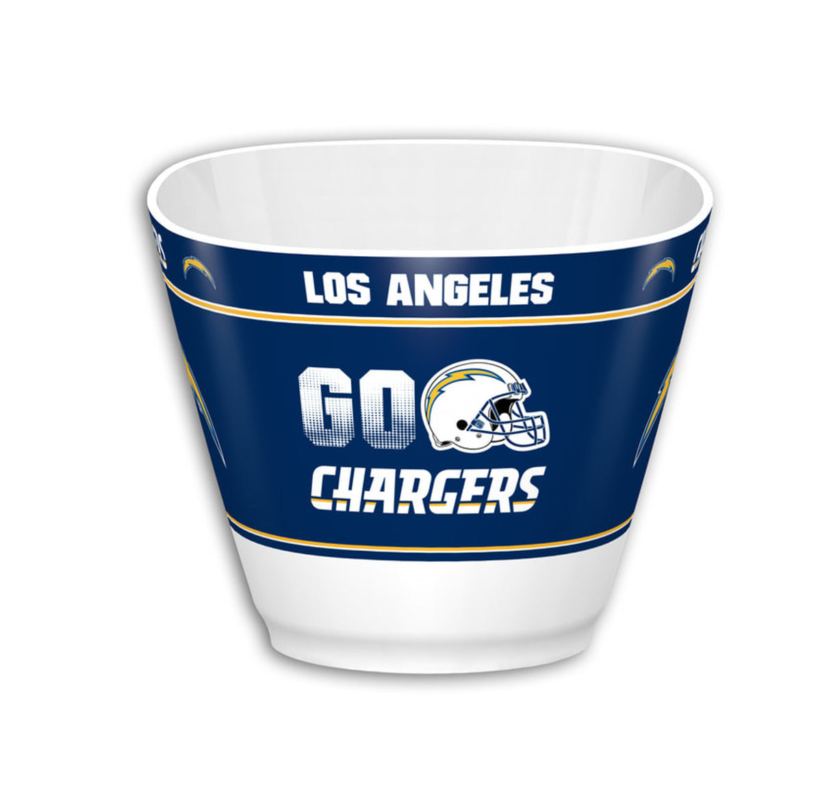 Fremont Die Los Angeles Chargers MVP Party Bowl Fan Gear NFL Los Angeles Chargers