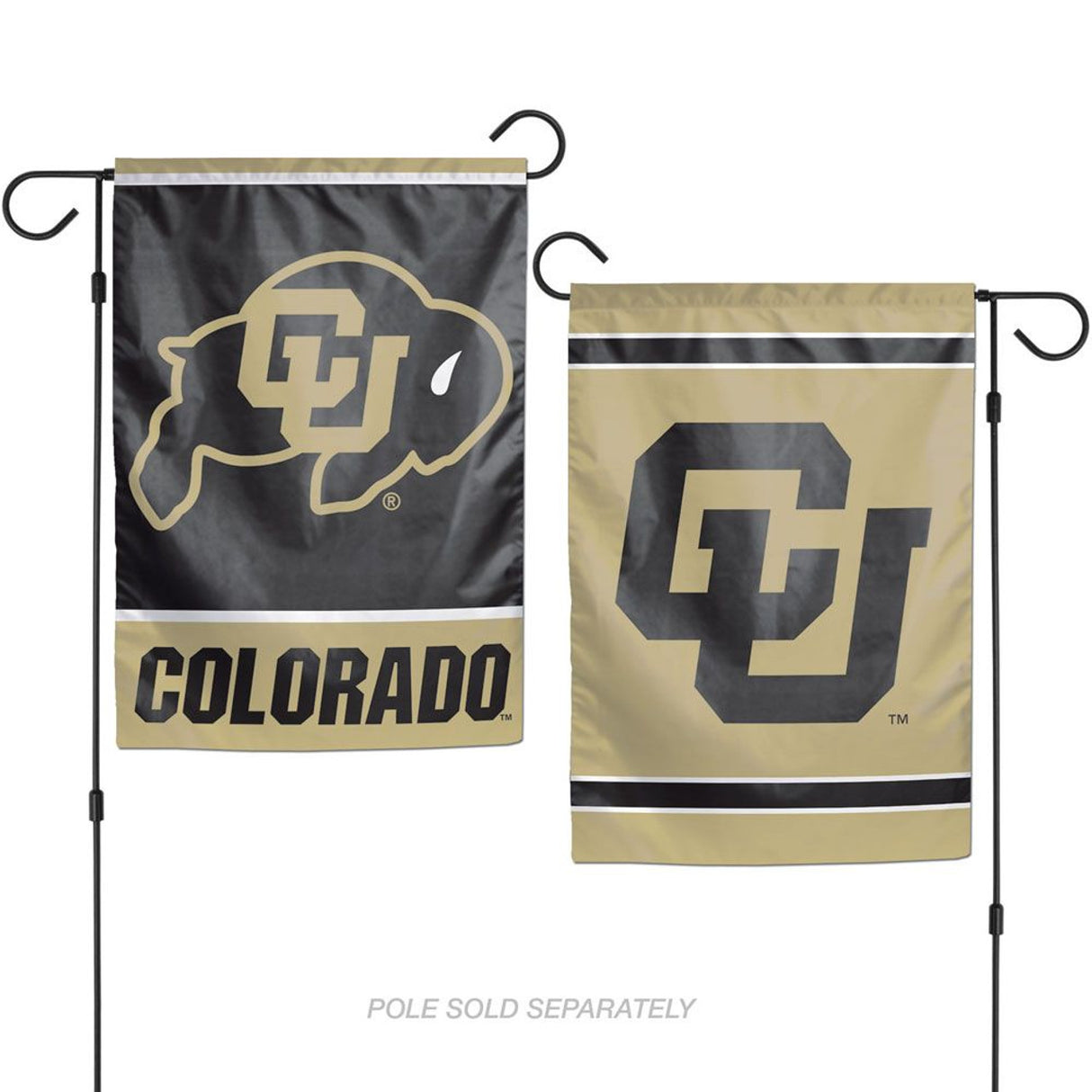 Wincraft Colorado Buffaloes 2 Sided Garden Style Flag 12x18 Fan Gear NCAA Colorado Buffaloes