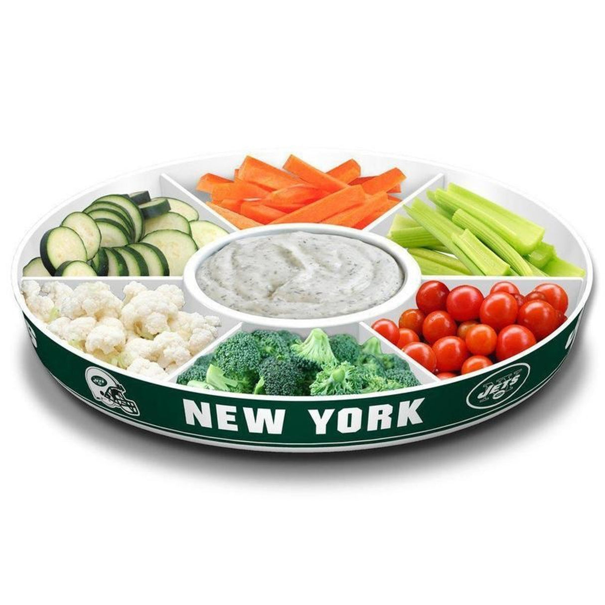 Fremont Die New York Jets Party Platter Fan Gear NFL New York Jets