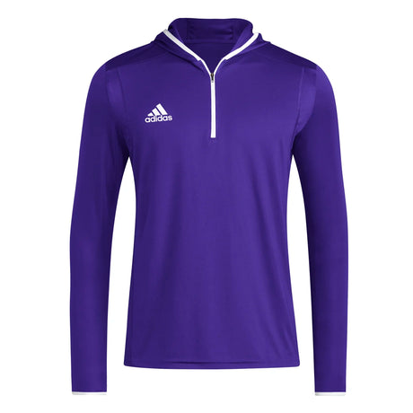 adidas Men's Team Issue Hooded Long Sleeve T-Shirt Mens Apparel Sweatshirts & Fleece