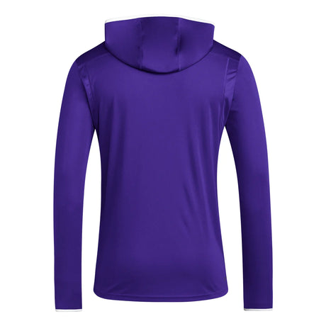 adidas Men's Team Issue Hooded Long Sleeve T-Shirt Mens Apparel Sweatshirts & Fleece