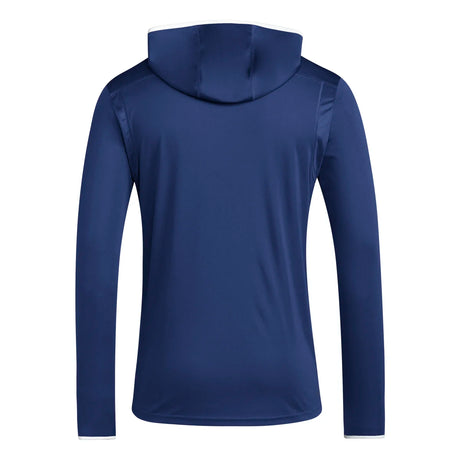 adidas Men's Team Issue Hooded Long Sleeve T-Shirt Mens Apparel Sweatshirts & Fleece