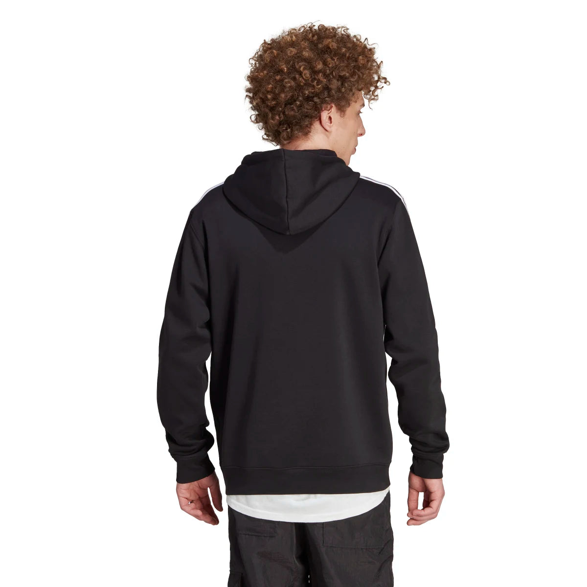 adidas Men's 3-Stripes Hoodie Mens Apparel Sweatshirts & Fleece
