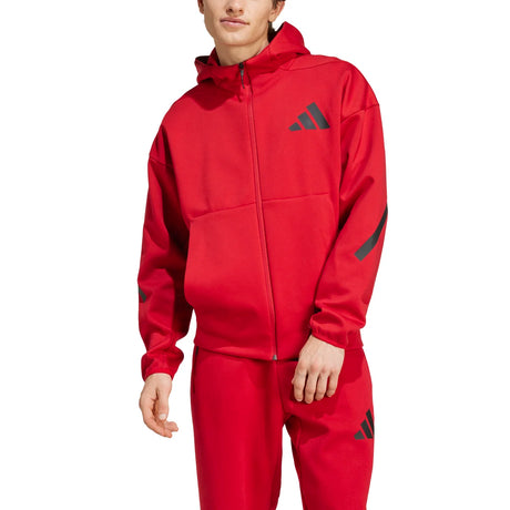 adidas Men's Z.N.E. Full-Zip Hooded Track Jacket Mens Apparel Jackets & Vests