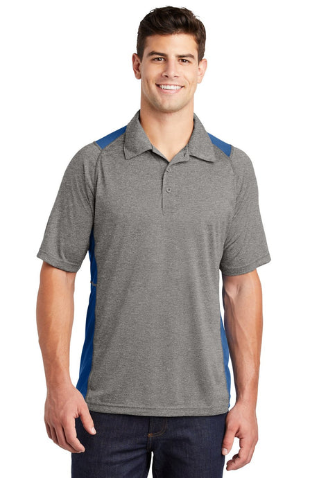 Sport-Tek Men's Heather Colorblock Contender Polo Mens Apparel Shirts & Tops