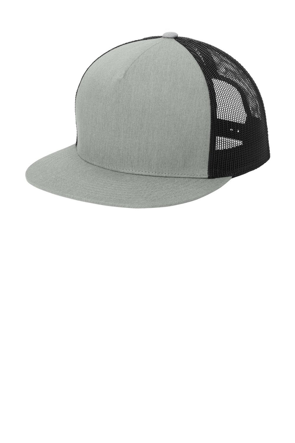 Sport-Tek Yupoong 5-Panel Classic Trucker Mesh Back Cap Unisex Accessories Hats & Caps
