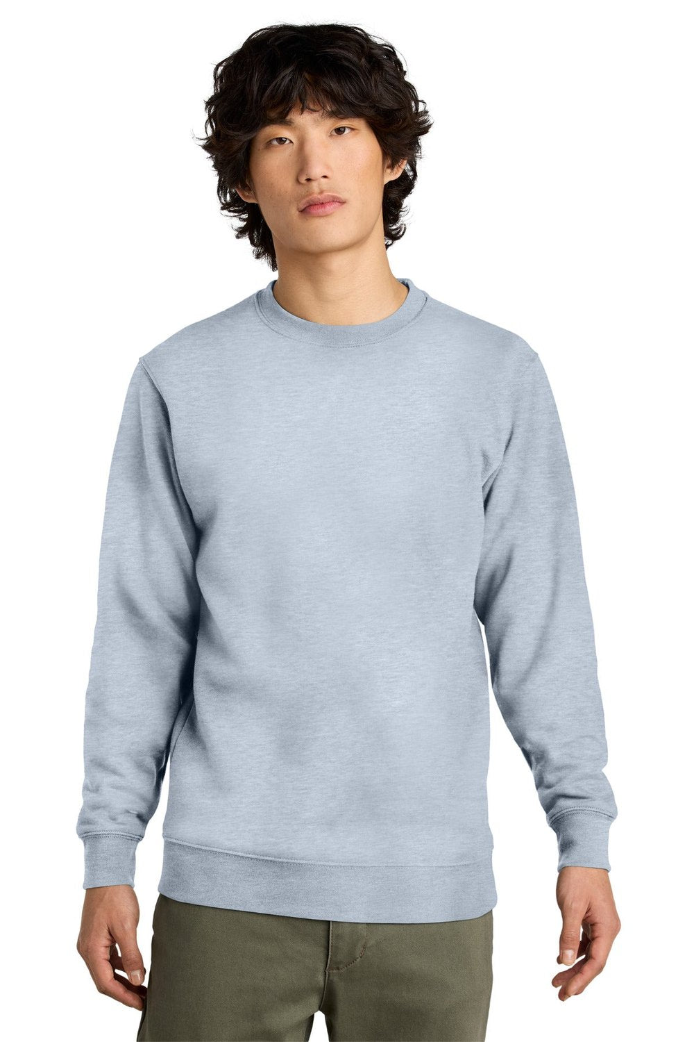 District Men's V.I.T.Fleece Crew DT6104 Mens Apparel Sweatshirts & Fleece