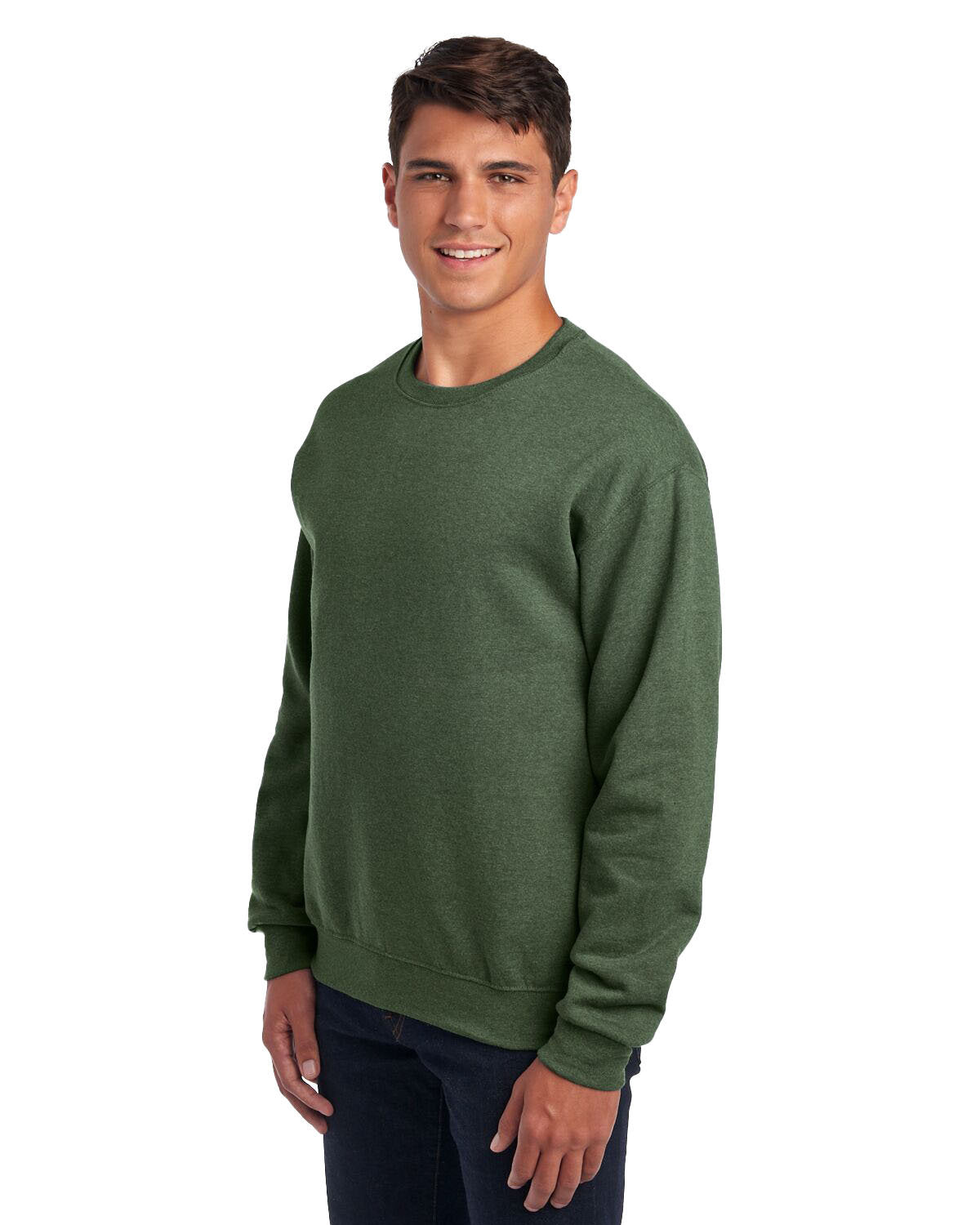 JERZEES Unisex NuBlend Fleece Crew 562M Mens Apparel Sweatshirts & Fleece