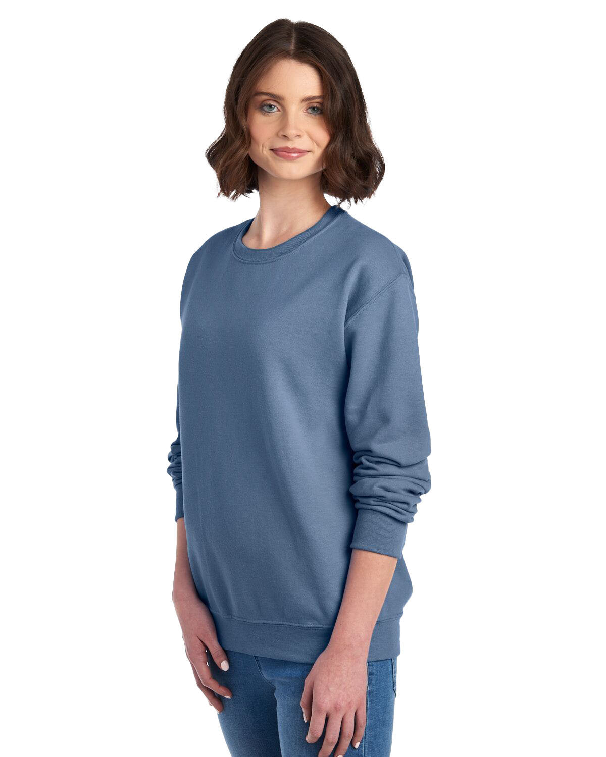 JERZEES Unisex NuBlend Fleece Crew 562M Mens Apparel Sweatshirts & Fleece