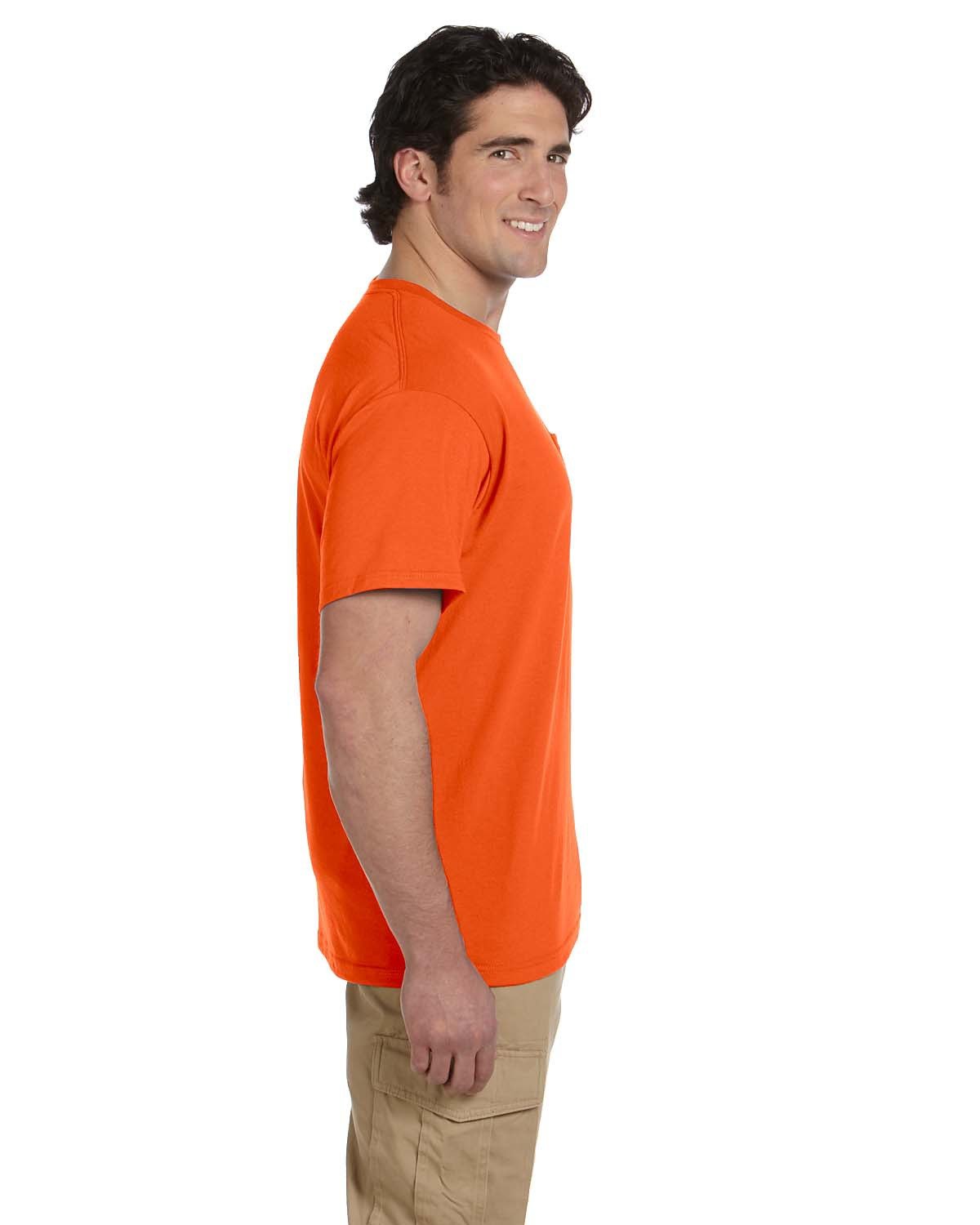 JERZEES Men's Dri-Power 50/50 Cotton/Poly Pocket T-Shirt 29MP Mens Apparel Shirts & Tops