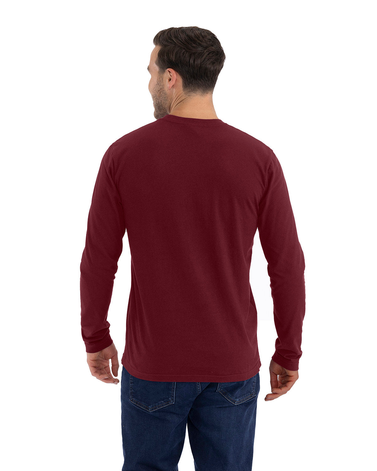Next Level Men's Cotton Long Sleeve Tee. NL3601-2