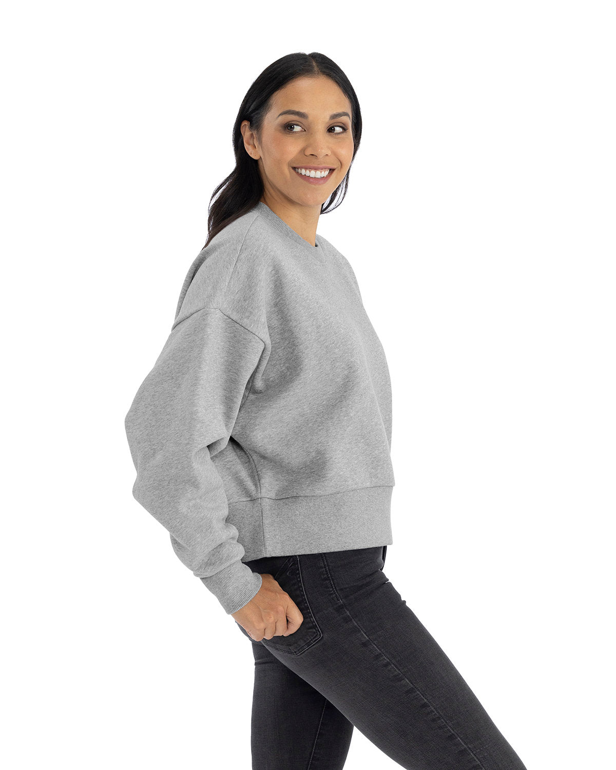 Next Level Apparel Women's Heavyweight Sweatshirt NL9087 Womens Apparel Sweatshirts & Fleece