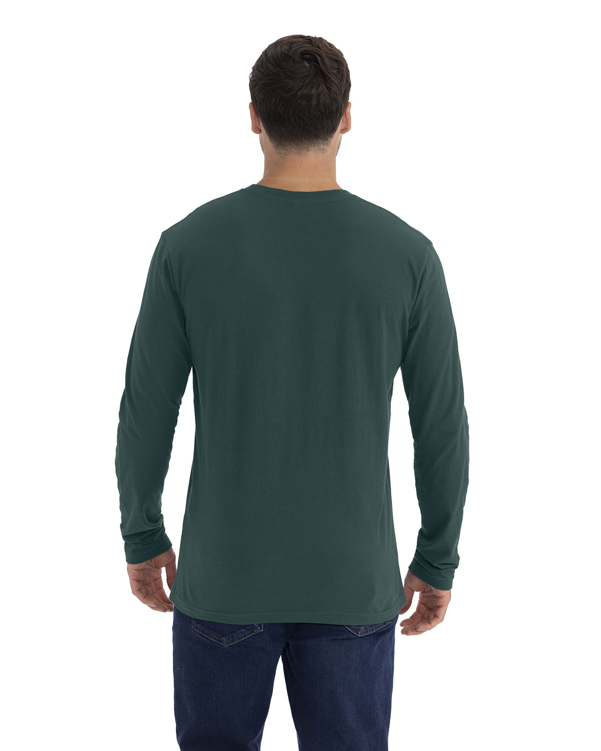 Next Level Men's Cotton Long Sleeve Tee. NL3601-2