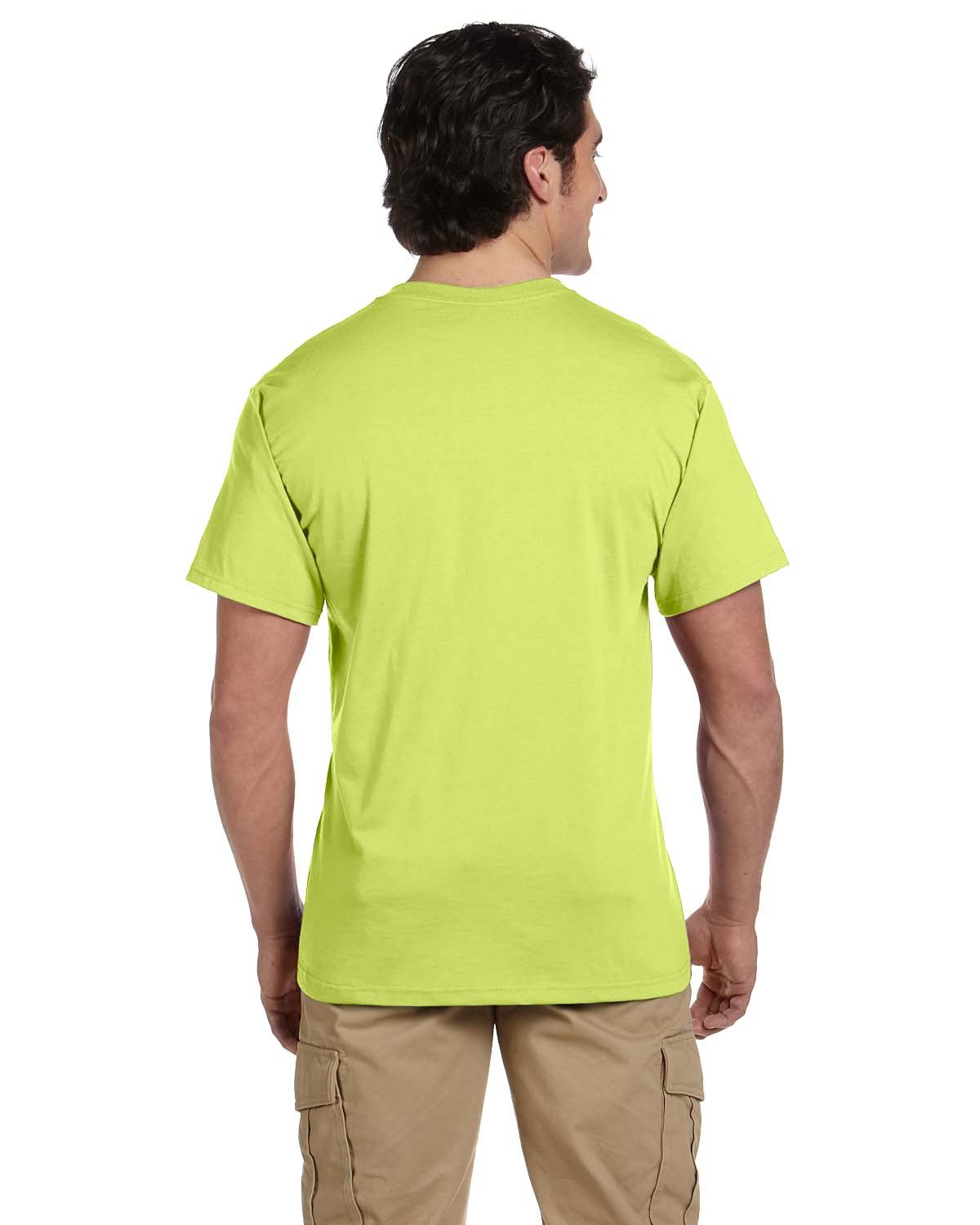 JERZEES Men's Dri-Power 50/50 Cotton/Poly Pocket T-Shirt 29MP Mens Apparel Shirts & Tops