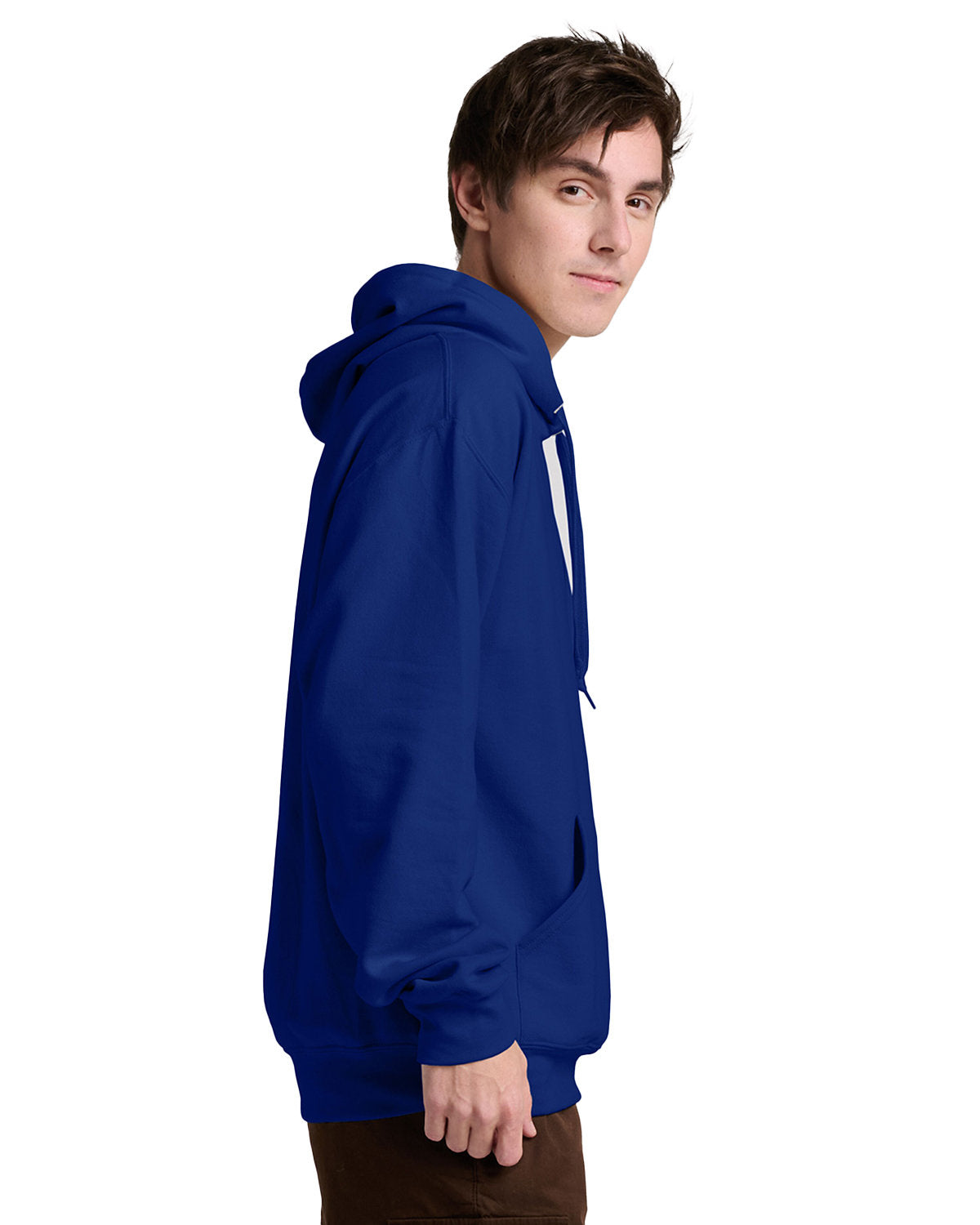 JERZEES Unisex Ultimate CVC Ring-Spun Hooded Sweatshirt cont. IC49M Mens Apparel Sweatshirts & Fleece