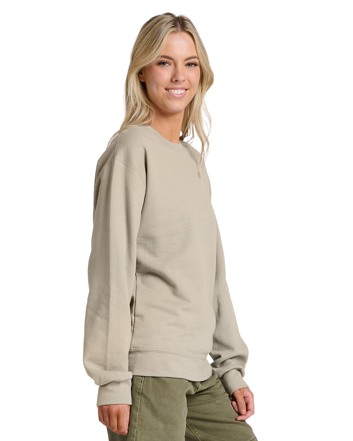 JERZEES Unisex Ultimate CVC Ring-Spun Sweatshirt IC48M Womens Apparel Sweatshirts & Fleece