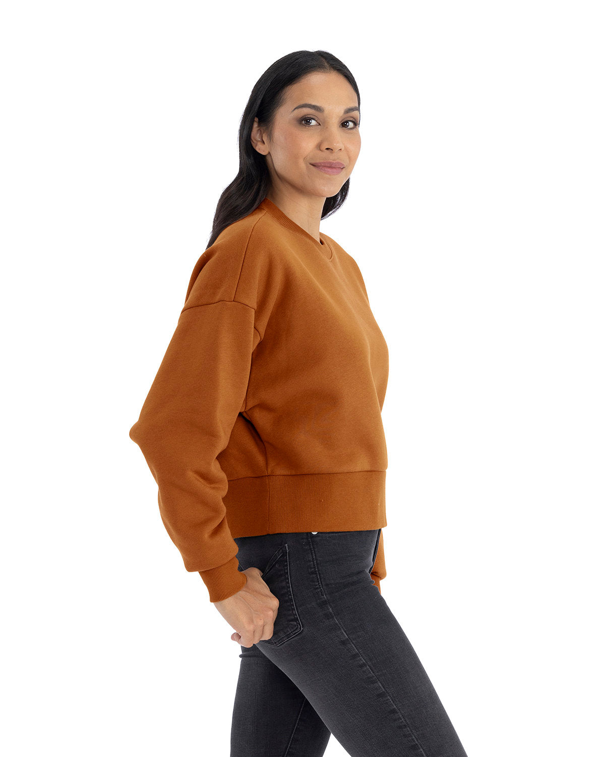 Next Level Apparel Women's Heavyweight Sweatshirt NL9087 Womens Apparel Sweatshirts & Fleece