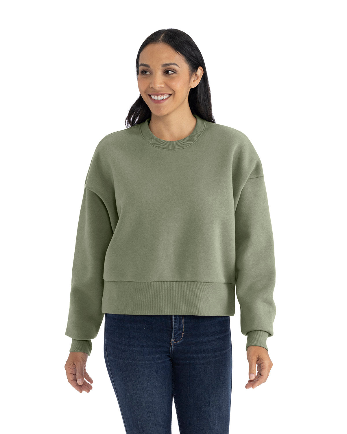 Next Level Apparel Women's Heavyweight Sweatshirt NL9087 Womens Apparel Sweatshirts & Fleece