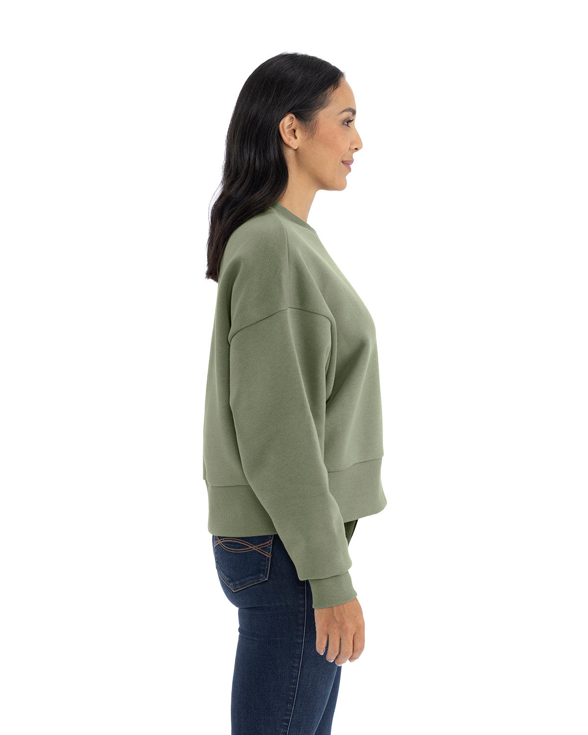 Next Level Apparel Women's Heavyweight Sweatshirt NL9087 Womens Apparel Sweatshirts & Fleece
