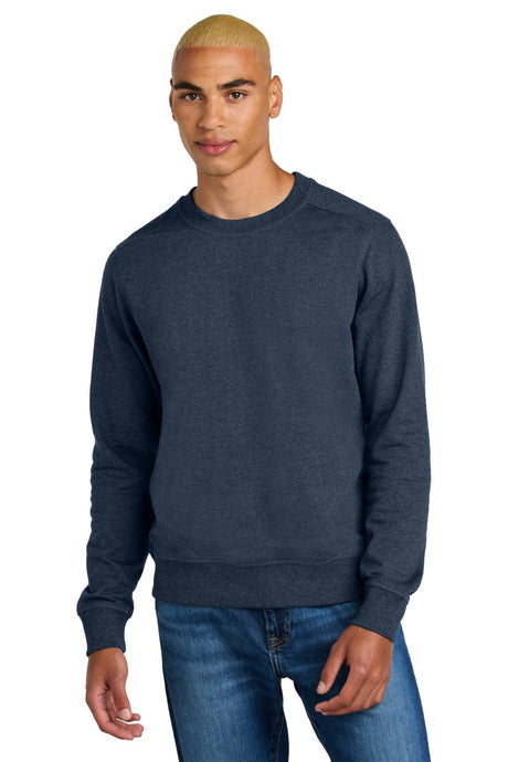 District Men's Re-Fleece Crew DT8104 Mens Apparel Sweatshirts & Fleece