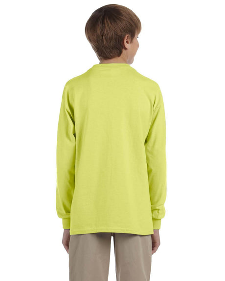 JERZEES Youth Dri-Power 50/50 Cotton/Poly Long Sleeve 29BL Youth Apparel Shirts & Tops