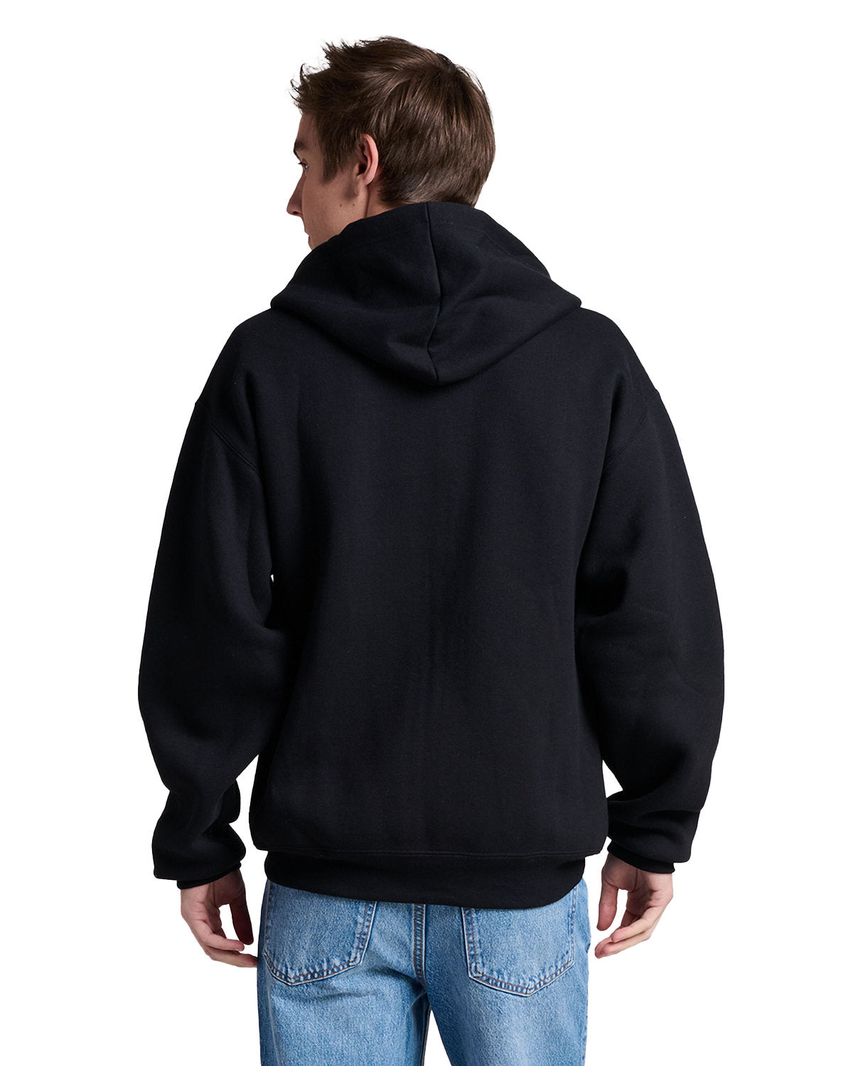 JERZEES Unisex Rugged Full-Zip Hooded Sweatshirt Z12M Mens Apparel Sweatshirts & Fleece