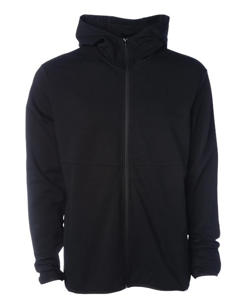 Independent Trading Co. Women's Perform Full-Zip Hooded Sweatshirt Womens Apparel Sweatshirts & Fleece