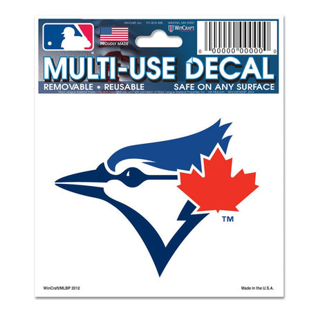 Wincraft Toronto Blue Jays Multi Use Decal 3x4 Fan Gear MLB Toronto Blue Jays