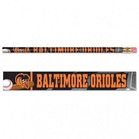 Wincraft Baltimore Orioles 6 Pack Pencil - Special Order Fan Gear MLB Baltimore Orioles