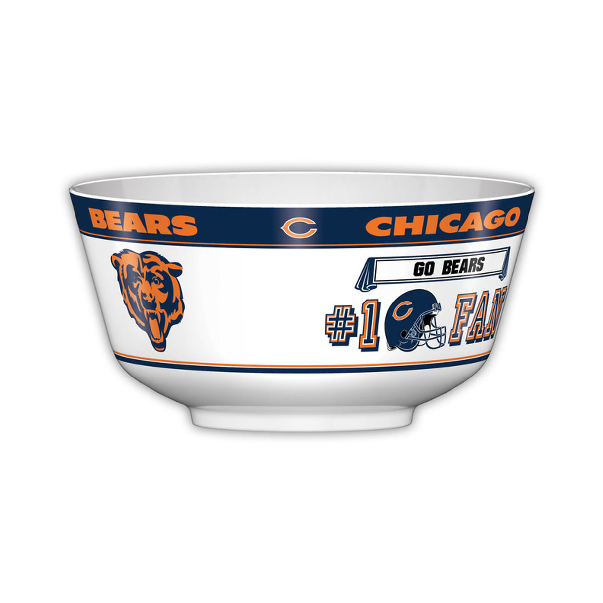 Fremont Die Chicago Bears All Pro Party Bowl Fan Gear NFL Chicago Bears