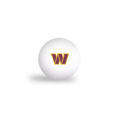 Wincraft Washington Commanders 6 Pack Ping Pong Balls Fan Gear NFL Washington Commanders