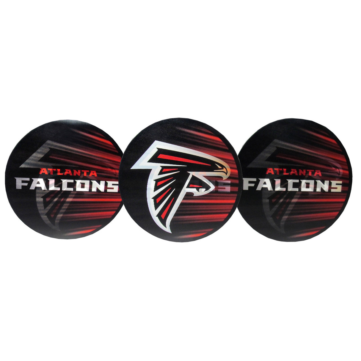 Siskiyou Atlanta Falcons Lenticular Decal Fan Gear NFL Atlanta Falcons
