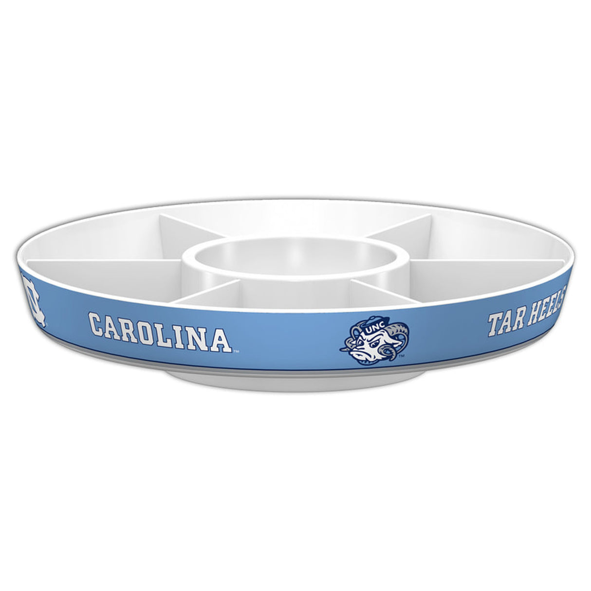Fremont Die North Carolina Tar Heels Party Platter Fan Gear NCAA North Carolina Tar Heels