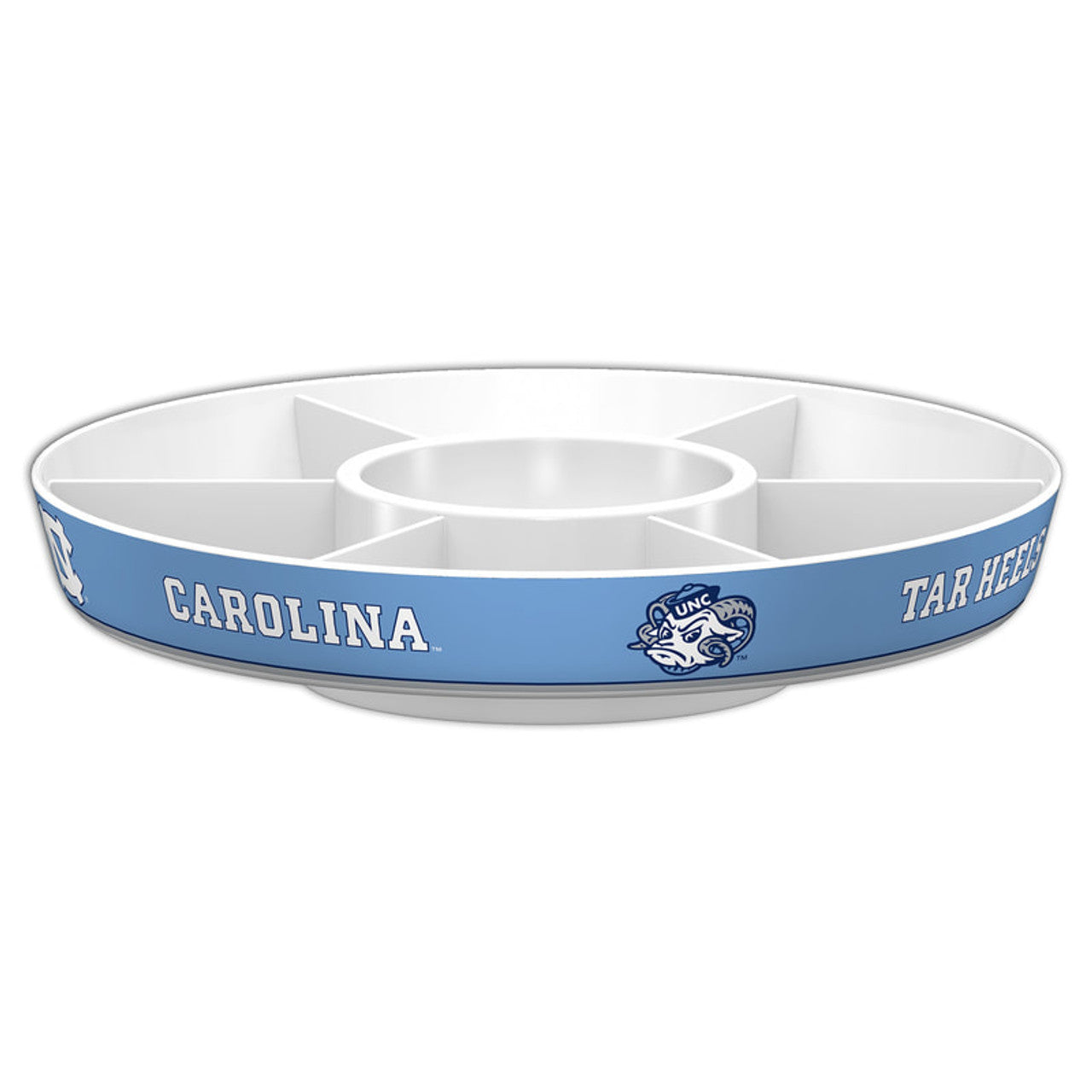 Fremont Die North Carolina Tar Heels Party Platter Fan Gear NCAA North Carolina Tar Heels
