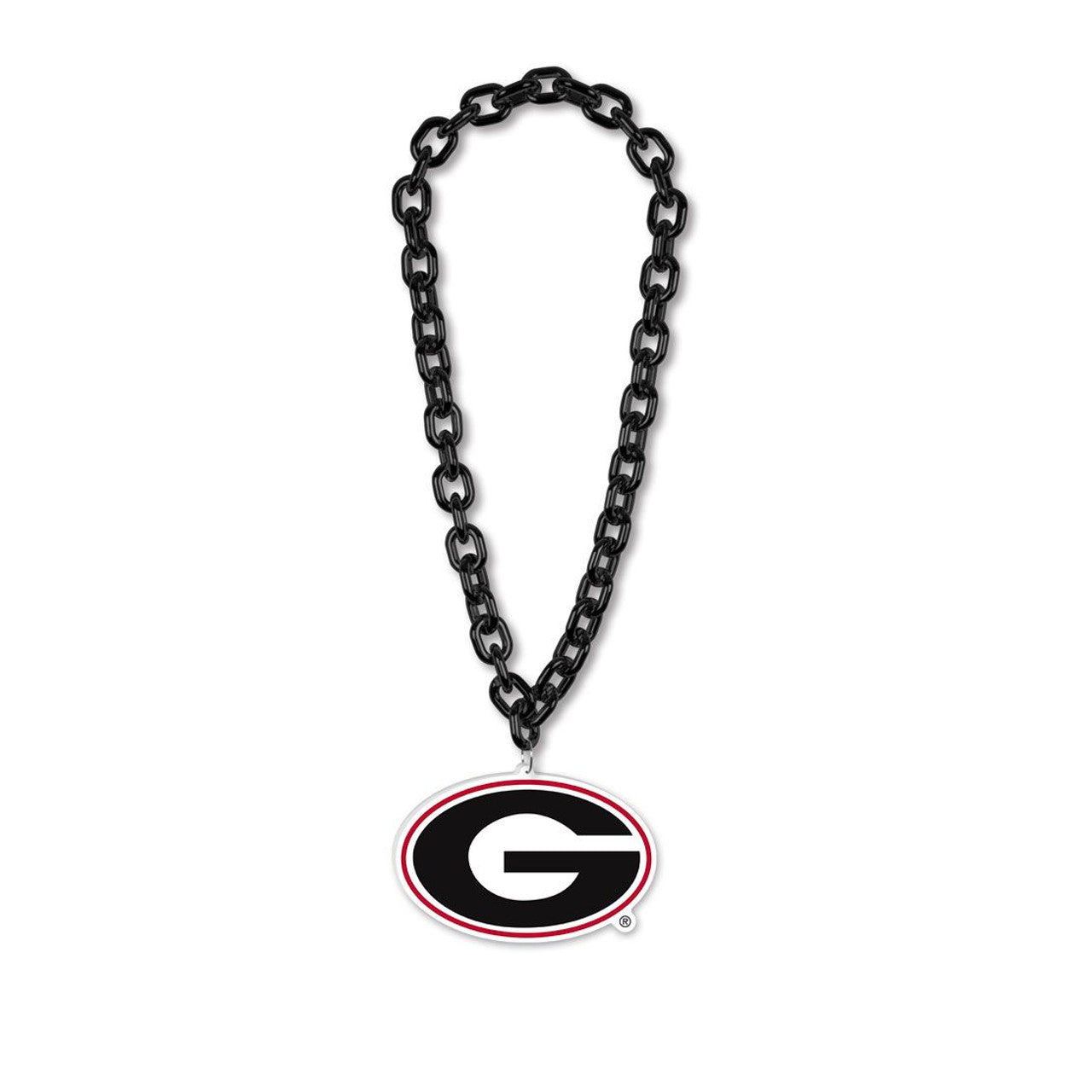 Wincraft Georgia Bulldogs Big Chain Necklace Fan Gear NCAA Georgia Bulldogs