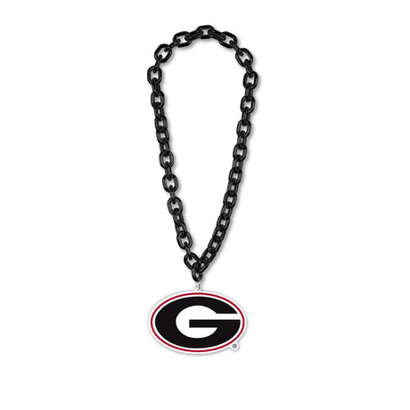 Wincraft Georgia Bulldogs Big Chain Necklace Fan Gear NCAA Georgia Bulldogs