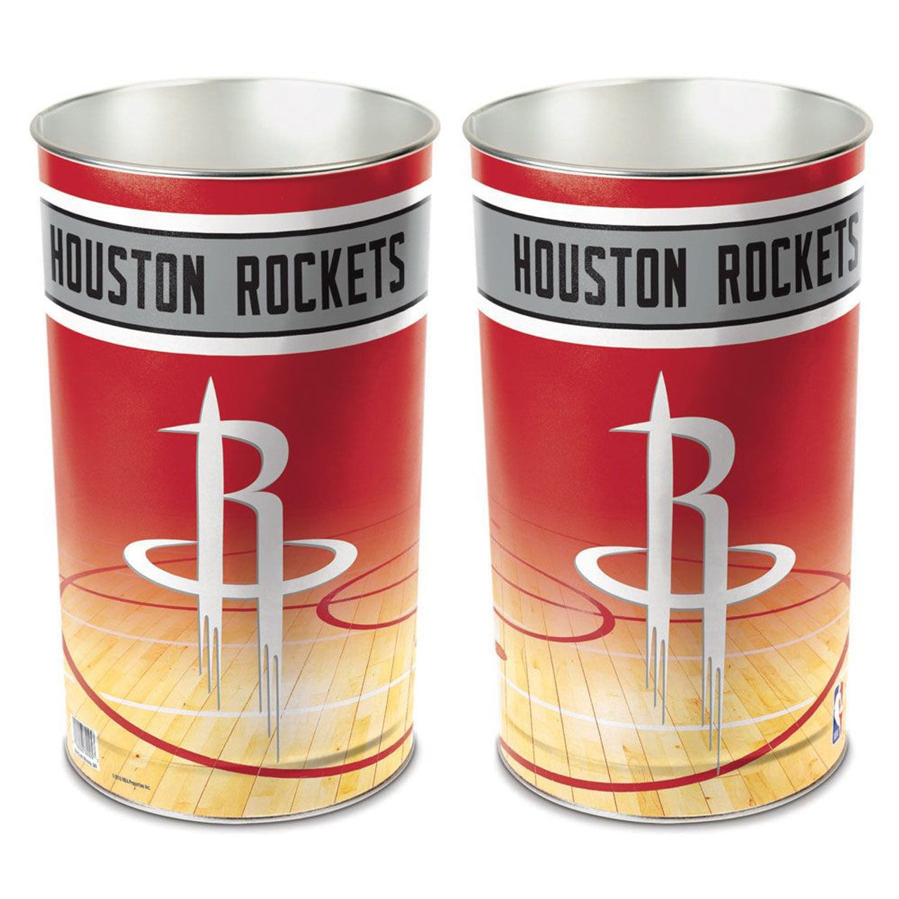Wincraft Houston Rockets 15 Inch Wastebasket Fan Gear NBA Houston Rockets