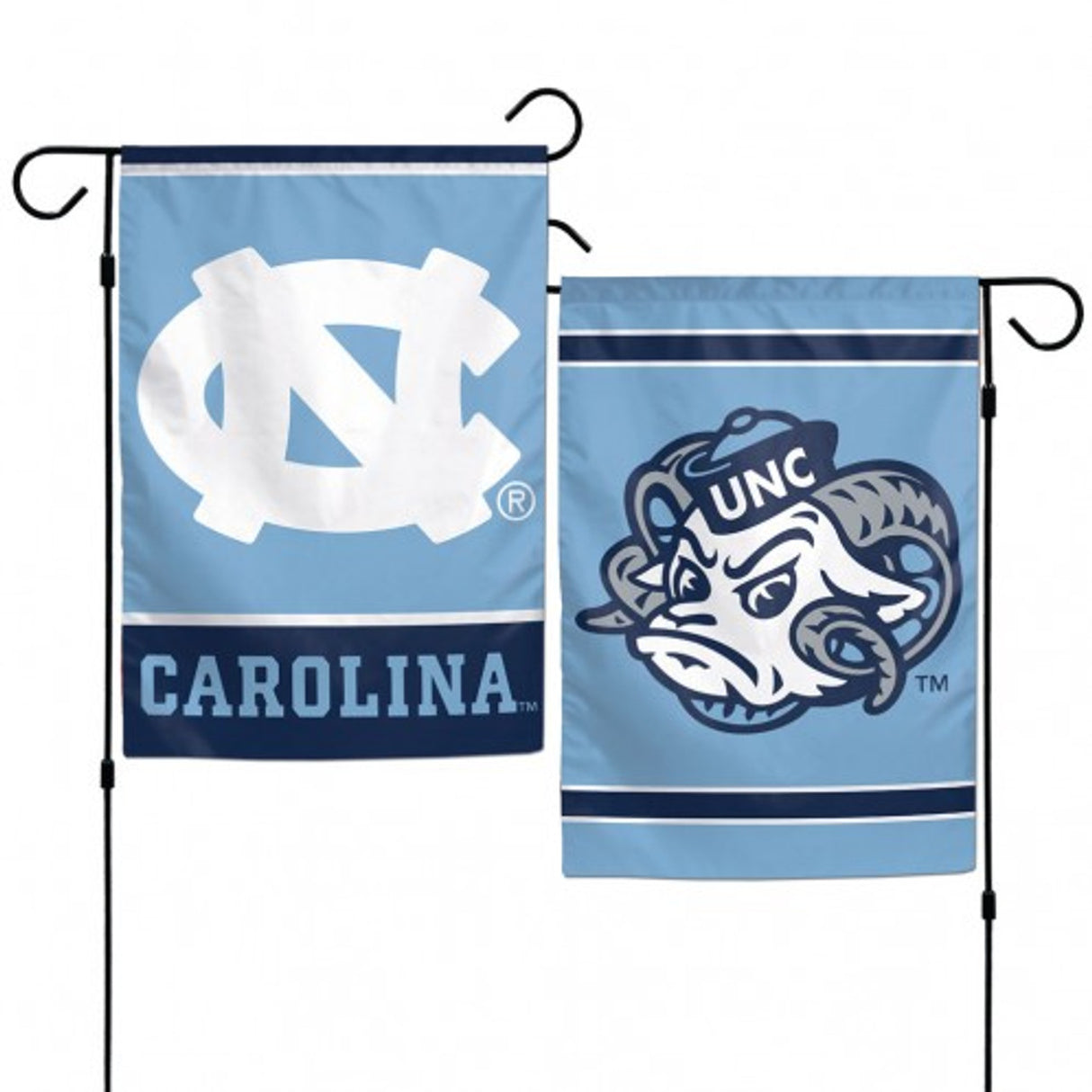 Wincraft North Carolina Tar Heels 2 Sided Garden Style Flag 12x18 Fan Gear NCAA North Carolina Tar Heels