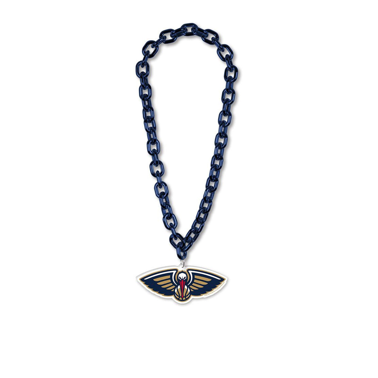 Wincraft New Orleans Pelicans Big Chain Necklace Fan Gear NBA New Orleans Pelicans