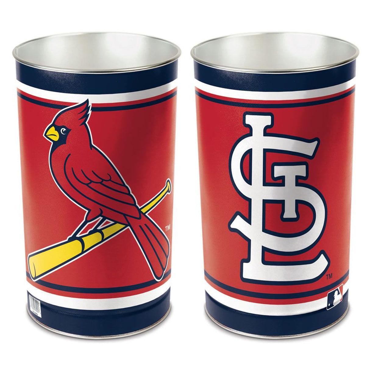 Wincraft St. Louis Cardinals 15 Inch Wastebasket Fan Gear MLB St. Louis Cardinals