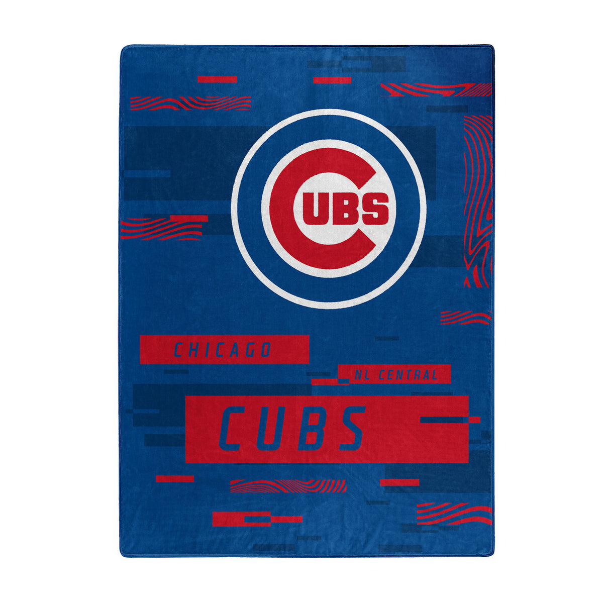 Northwest Company Chicago Cubs Raschel Digitize Design Blanket 60x80 Fan Gear MLB Chicago Cubs