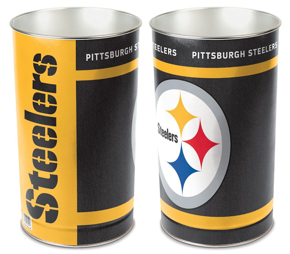 Wincraft Pittsburgh Steelers 15 Inch Wastebasket Fan Gear NFL Pittsburgh Steelers