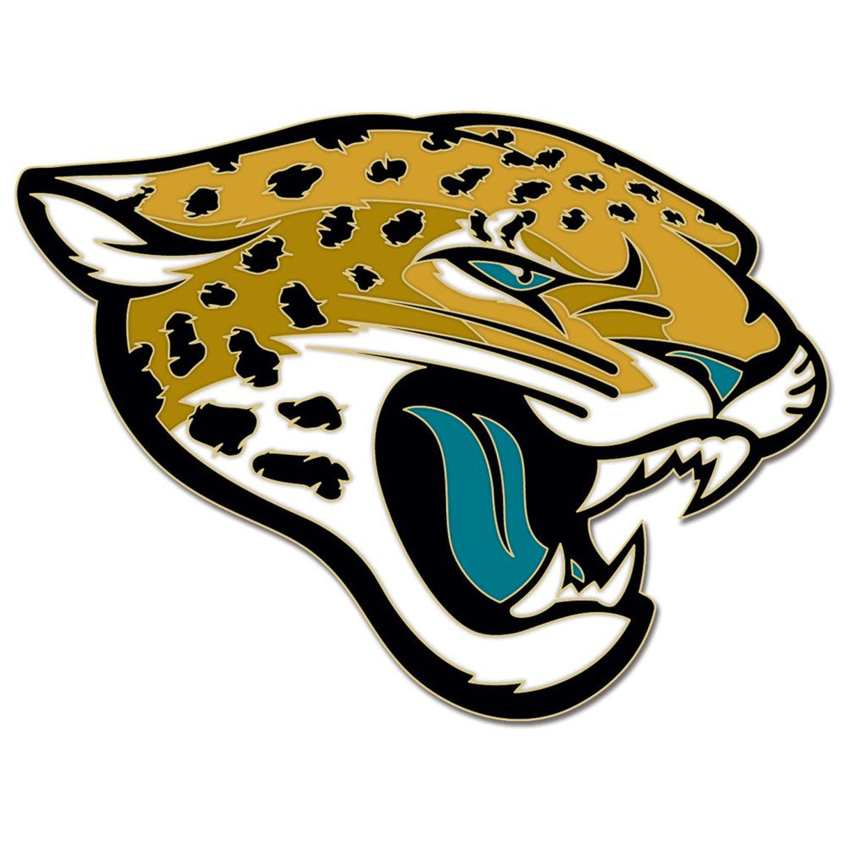 Wincraft Jacksonville Jaguars Jewelry Carded Collector Pin Fan Gear NFL Jacksonville Jaguars