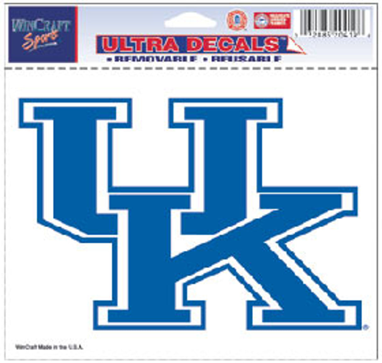 Wincraft Kentucky Wildcats Color Ultra Decal 5x6 Fan Gear NCAA Kentucky Wildcats